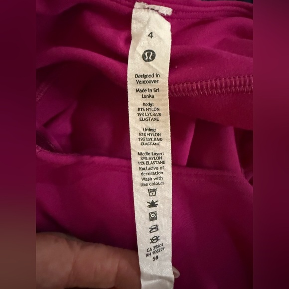 NEW!! Lululemon Align Tank – Ripened Raspberry | Size 4 | - Picture 8 of 9